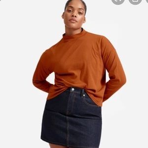 Everlane Square Mockneck Tee